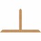 Ekena Millwork Portland Timber Gable Bracket, Western Red Cedar, 84"W x 49"H x 3 1/2"D x 5 1/2"F, 14/12 Pitch GBW084X49X0406POR00SWR - alternate 1